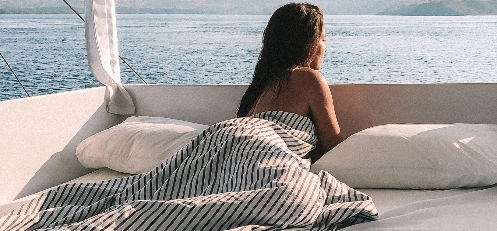 Ropa de cama sostenible para barcos